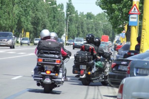 Parada motocicletelor din Mamaia, sub 